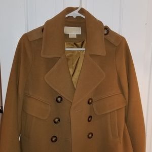 Michael Kors lambswool short coat sz 4